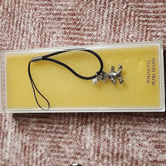 Mikimoto International Charm teddy bear with pearl - Picture 3 of 5